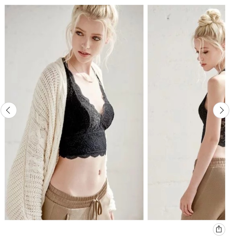 Pacsun | Black Lace Bralette🖤